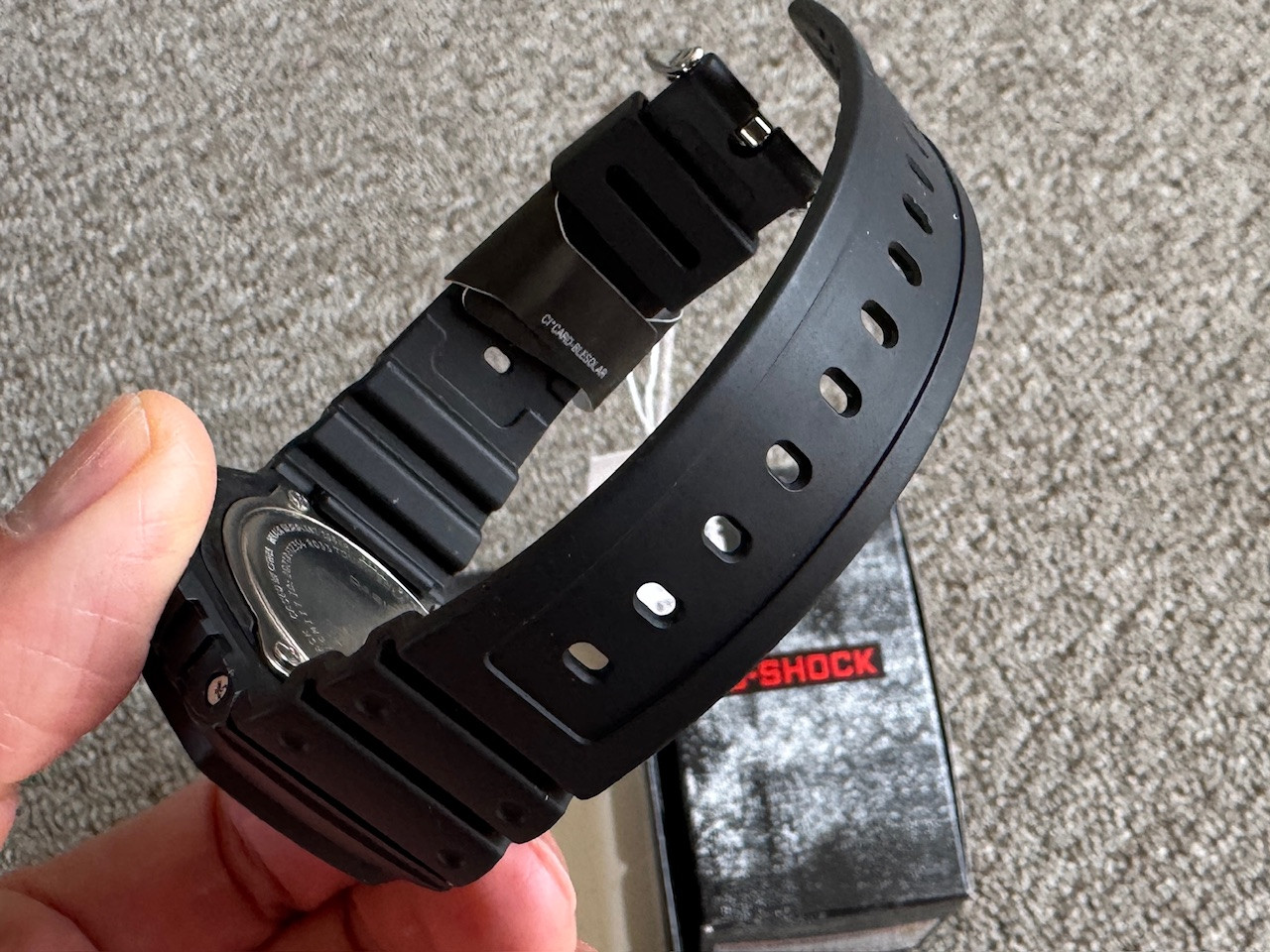 FS: Casio G-Shock GAB2100BBR-1A solar bluetooth Stealth Casioak image 3