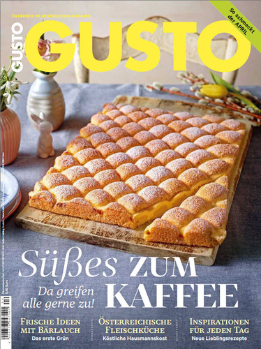 Cover: Gusto Magazin richtig gut kochen No 04 2023
