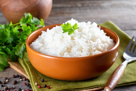 Indian Dishes with White Rice
