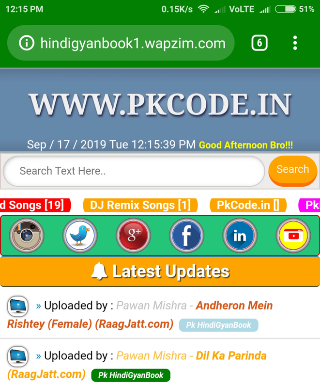 New Full Project Source Codes Package Free Download For Wapkiz Site By (www.PkCode.IN).ZIP