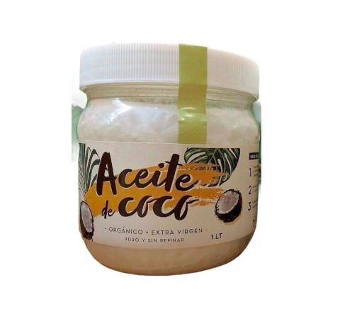 ACEITE DE COCO X 1000cc VIRGEN ORGANICO