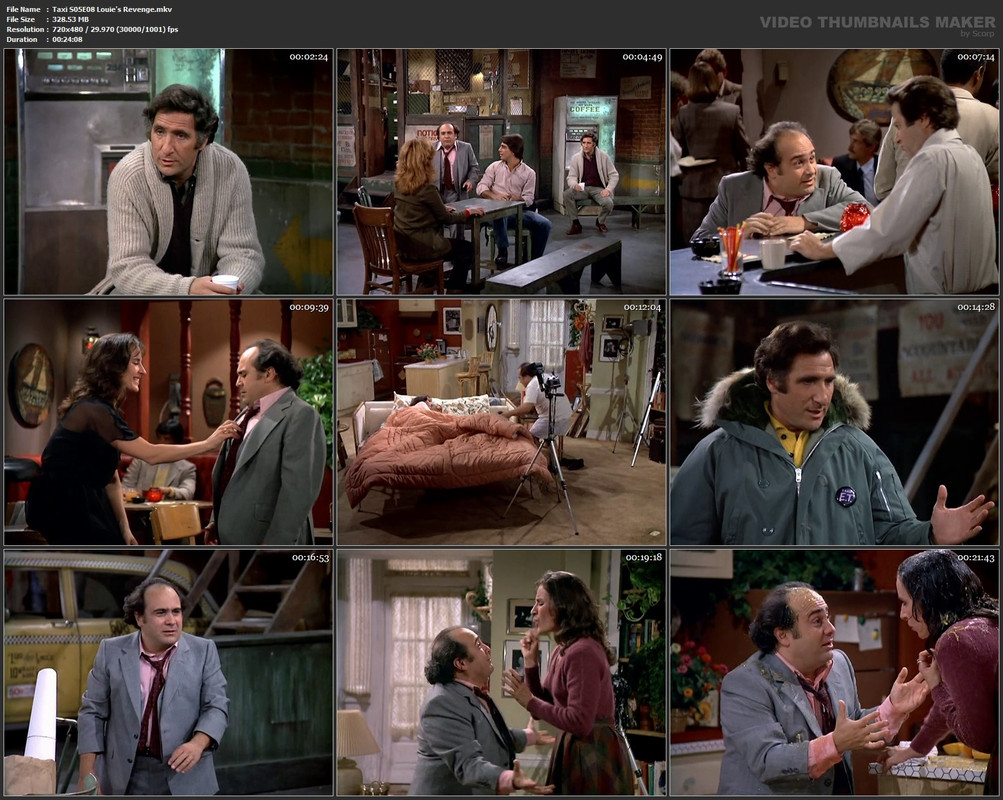 Taxi S05E08 Louie's Revenge.mkv
