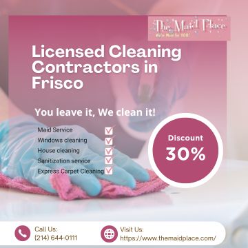 Licensed Cleaning Contractors in Frisco