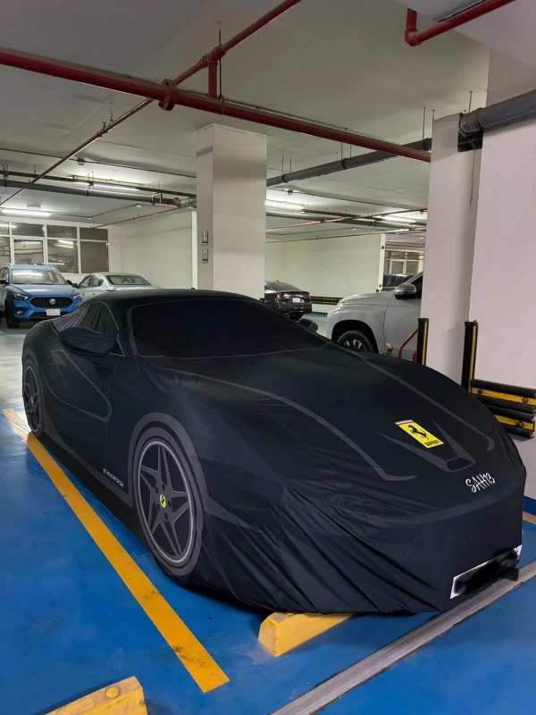 Ferrari Roma Indoor Artistic Cover
