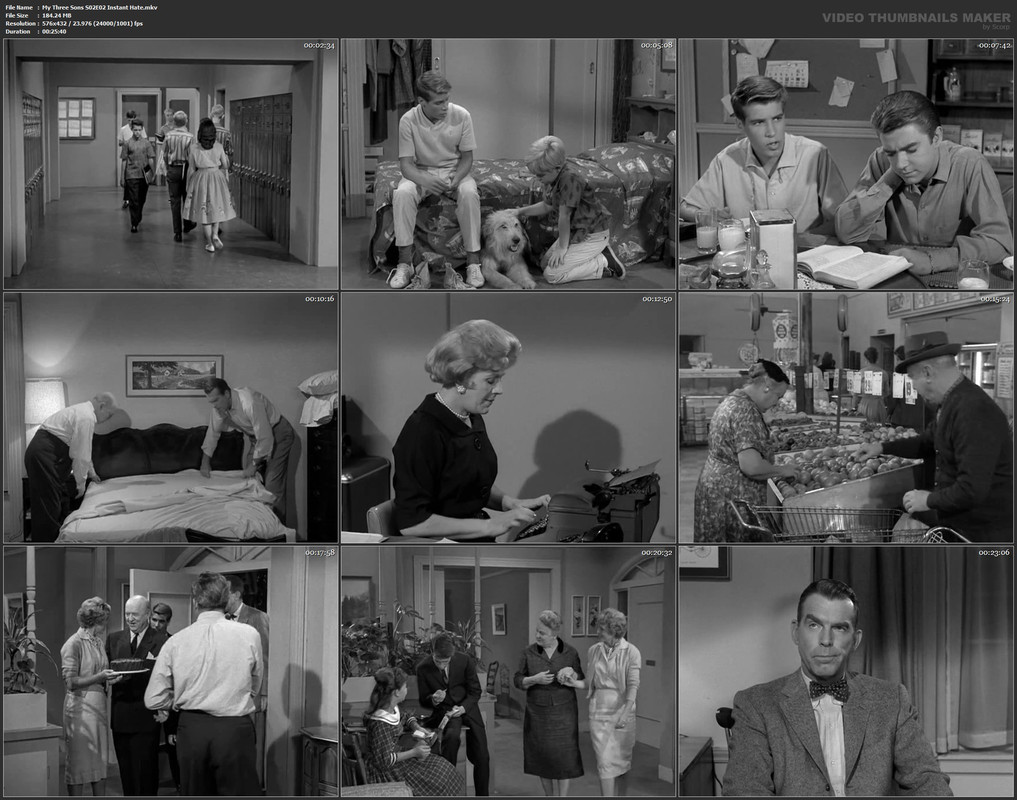 My Three Sons S02E02 Instant Hate.mkv