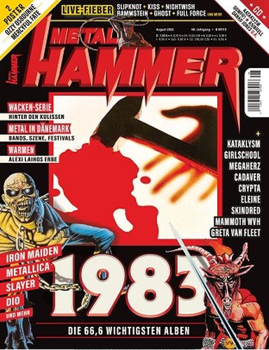Cover: Metal Hammer Musikmagazin No 08 August 2023