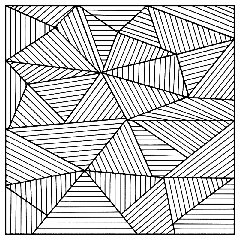 coloring triangles