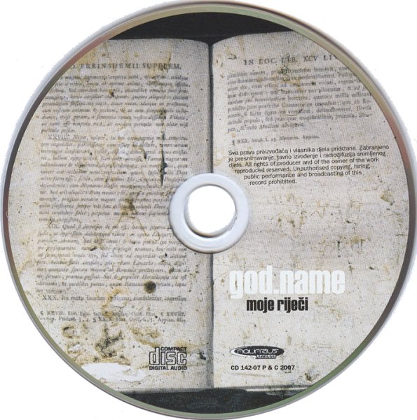 4God.Name-Moje Rijeci-cd