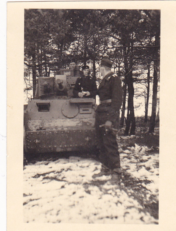 Panzer 38t in Ohrdruf Thüringen, Winter 40 41, W
