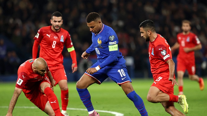 Azerbaijan vs Pháp, 00h00 ngày 17/11