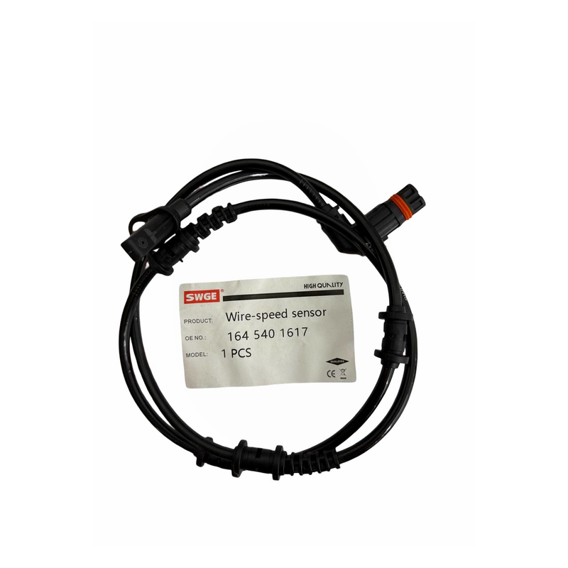 Mercedes-Benz Front Axle Symmetrical Electronic ABS Brake Speed Sensor (W164/X164) - 1645401617