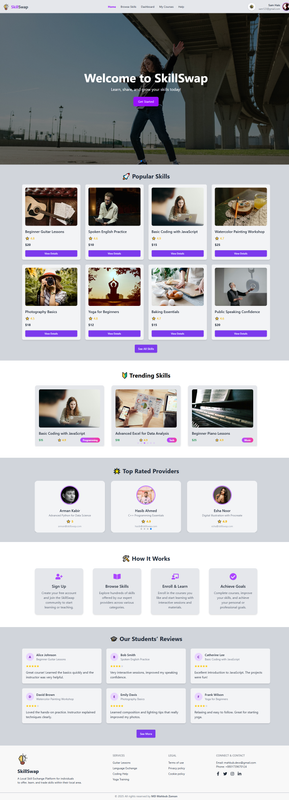 SkillSwap Preview