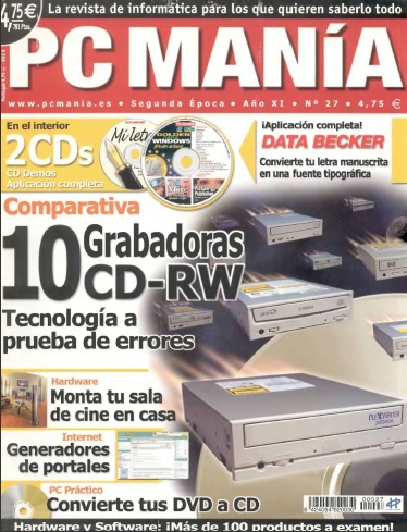 PCME2 27 - Revista PC Mania [2002/2003] [Pdf] [Varios servidores]