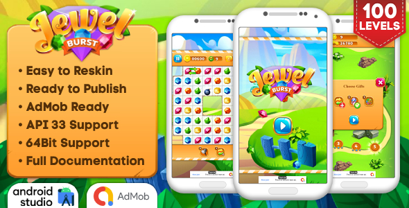 Bundle 8 Android Studio Games with AdMob Ads - 8