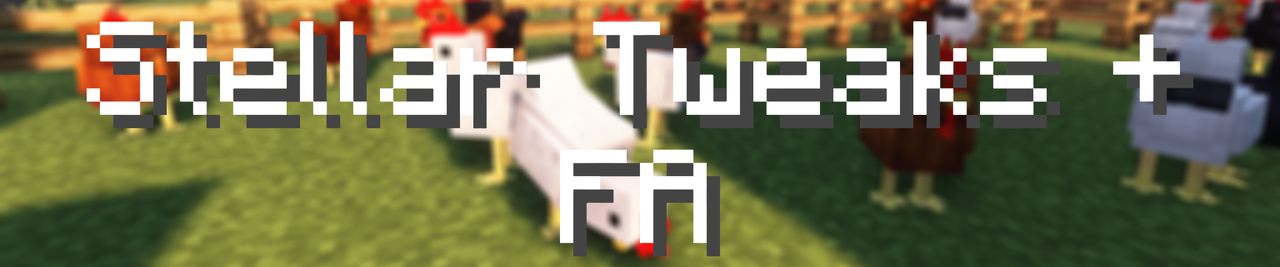 Stellar Tweaks + Fresh Animations Compatibility Pack