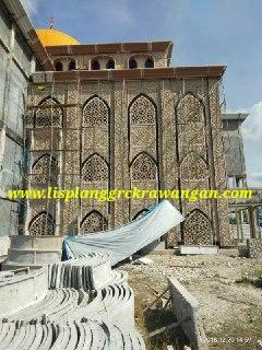 TLP/WA 081292516858, Jual Krawangan Masjid Murah, Lisplang, Kubah Di Tangerang