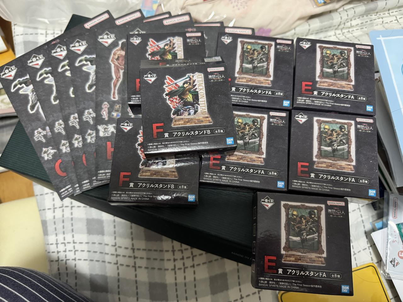 贈送 進擊的巨人 一番賞小賞