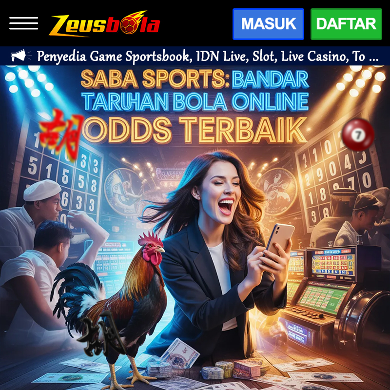 SABA SPORTS: Bandar Taruhan Bola Online Odds Terbaik image 1