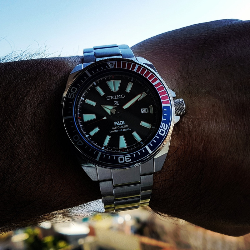 Seiko Prospex 'Samurai' PADI SRPB99 Cal. 4R35 200M (2)