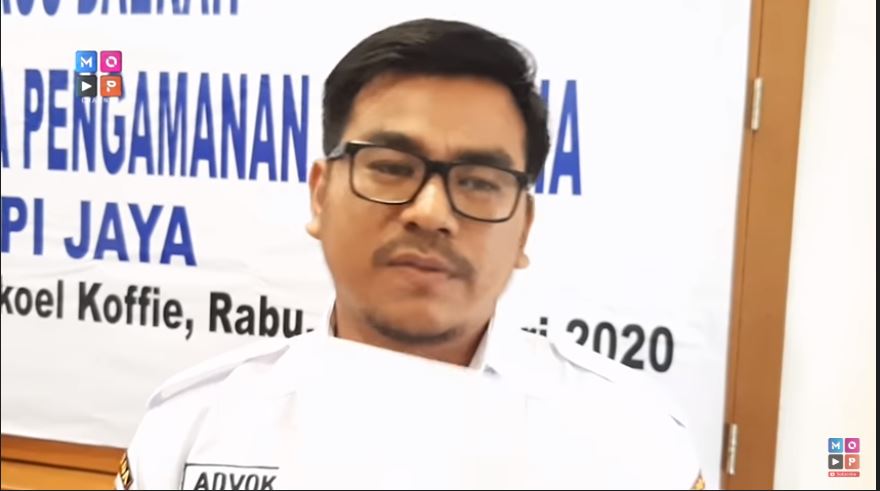Bonny Andalanta Tarigan, SH selaku pengacara dari pihak ABUJAPI 