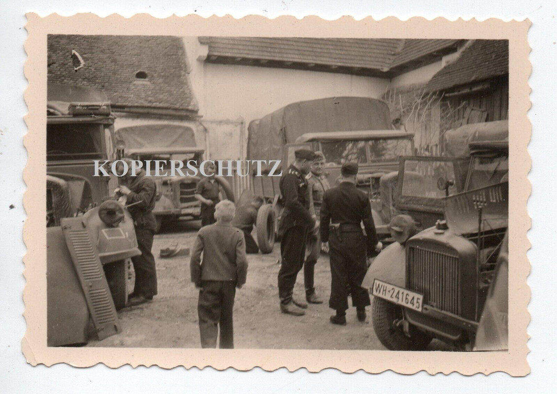 Riegersburg Österreich Kamerad Wartung Reparatur SDkfz LKW Kennung Emblem