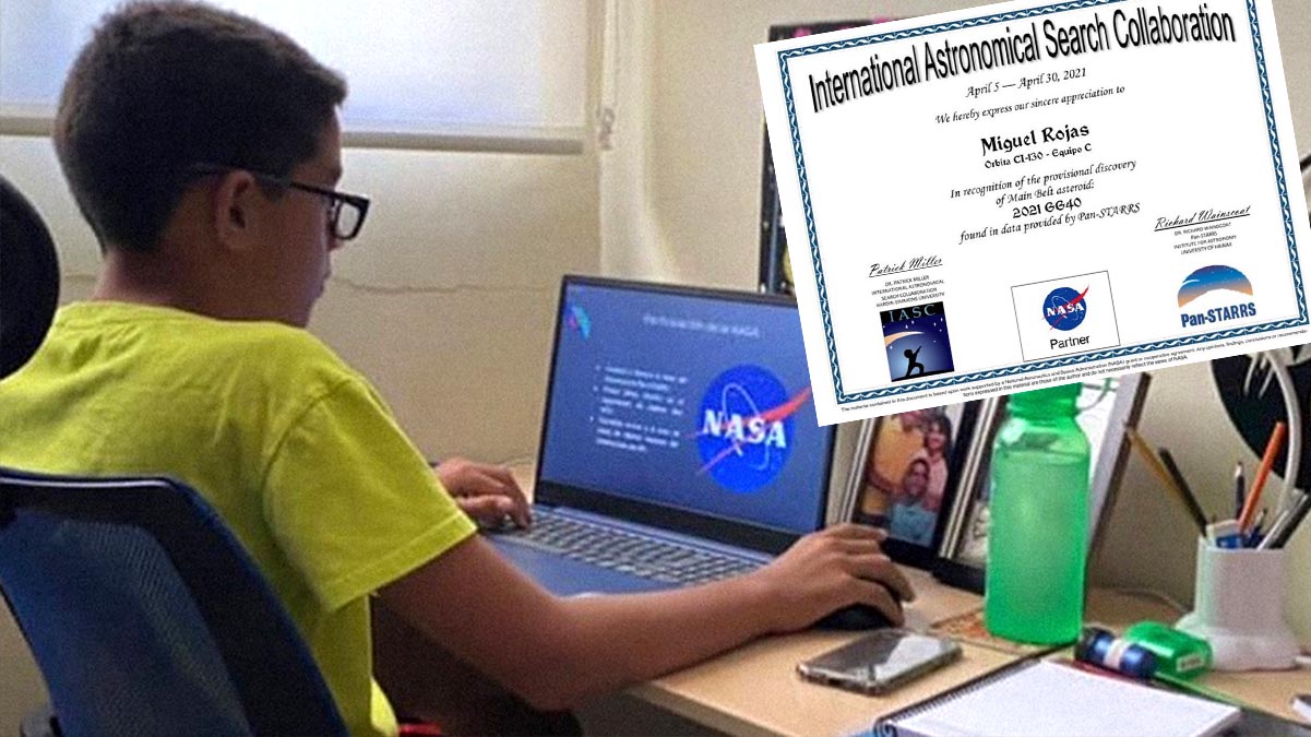 Asteroide es descubierto por un adolescente venezolano