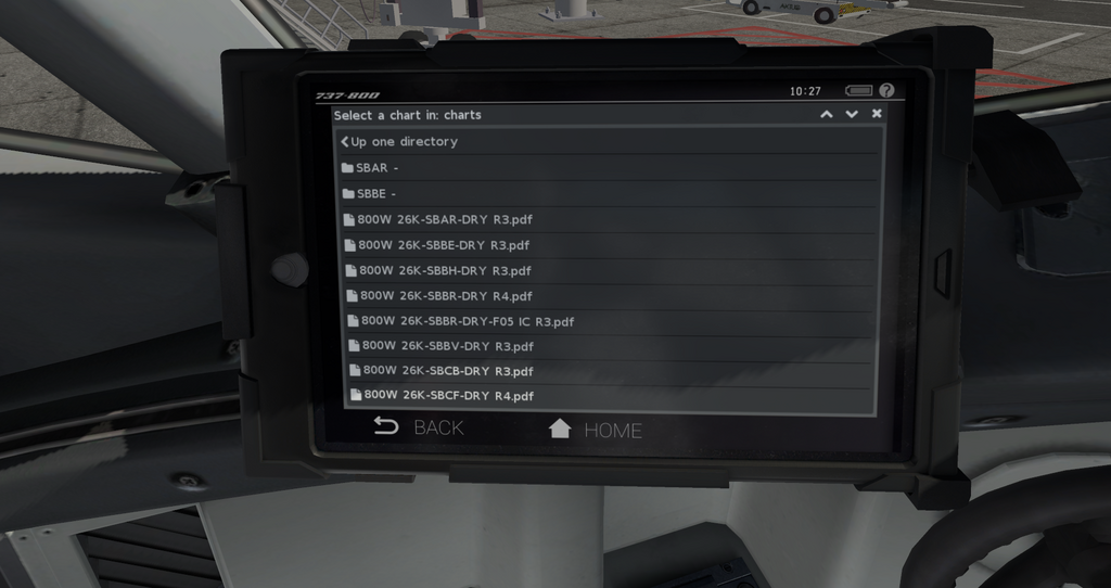 como - Como Inserir e armazenar cartas aereas no IPad do 737 ZIBO. B738-3
