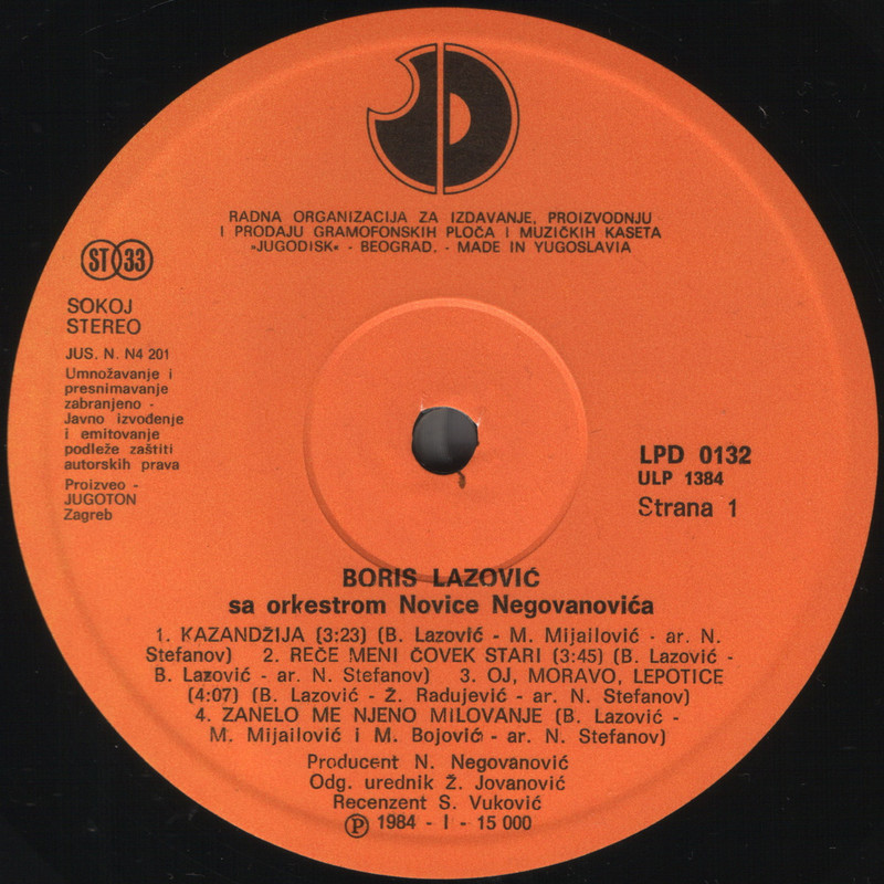 Boris Lazovic 1984 sA