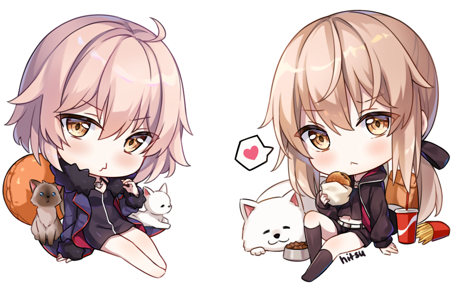 artoria-pendragon-jeanne-d-arc-jeanne-d-arc-and-saber-alter-fa