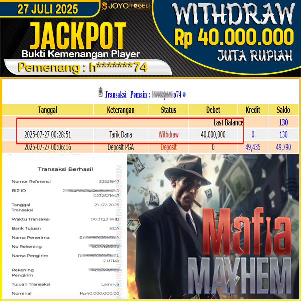 jackpot-slot-pg-soft-mafia-mayhem-wd-rp-40000000--dibayar-lunas-di-joyotogel