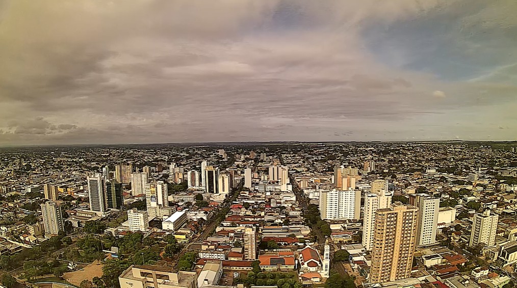 Campo Grande nesta manhã de sexta-feira