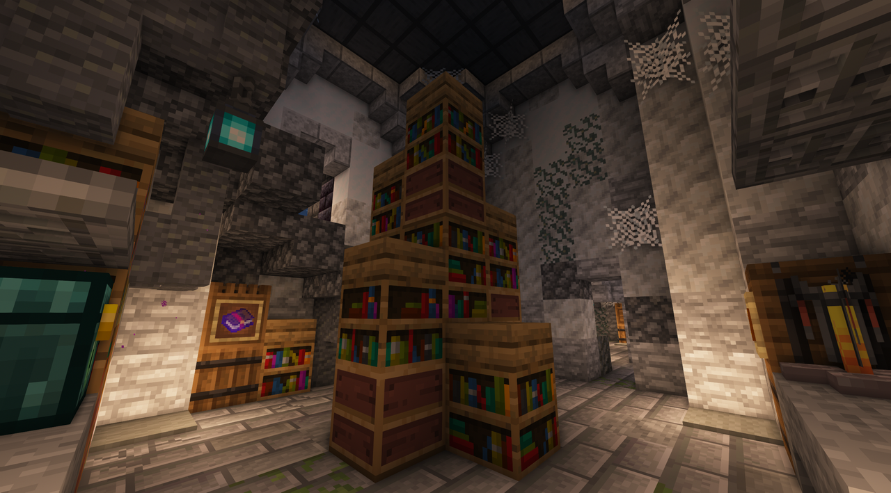 Floating Arctic Fortress (with creation Prozess) Minecraft Map