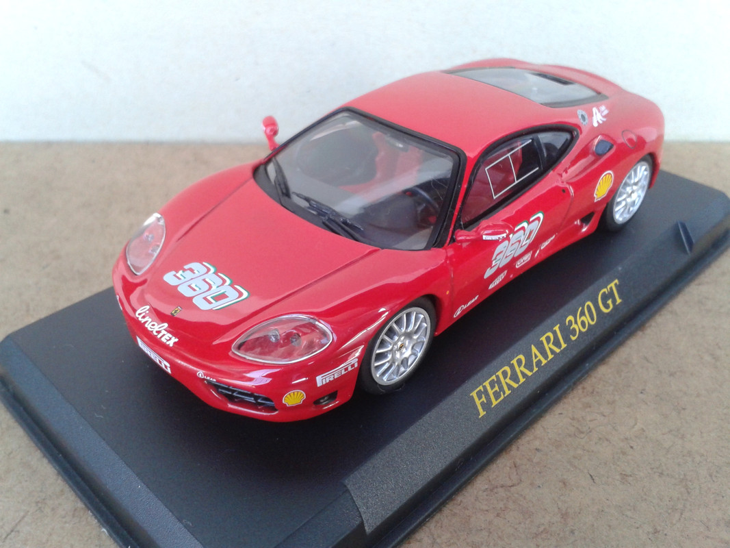 2001 Ferrari 360 Modena Challenge (Ixo - nº 34 Ferrari RBA) (1)