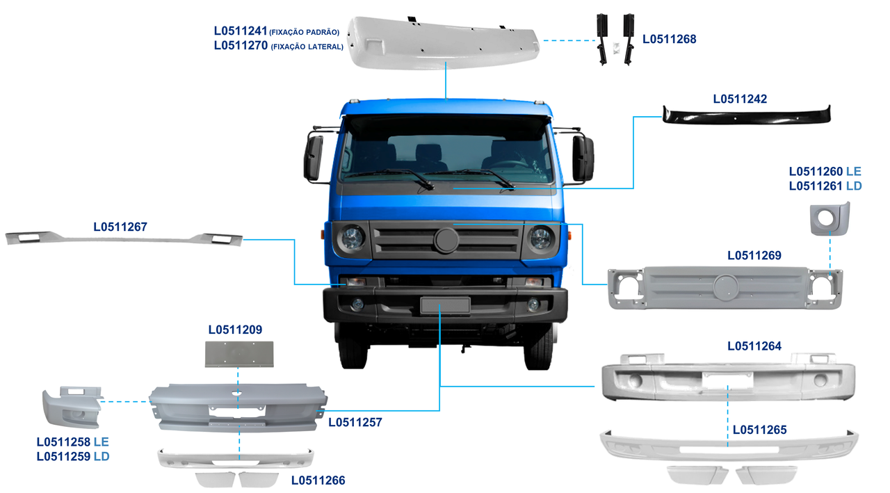 MAN-DELIVERY SEMI PESADO 2005 A 2016-5-140, 5-150, 8-150, 8-160, 9-150, 9-160, 9-170, 10-160, 13-160- FPT F1C 3.0 DE 156-EATON-FRONTAL