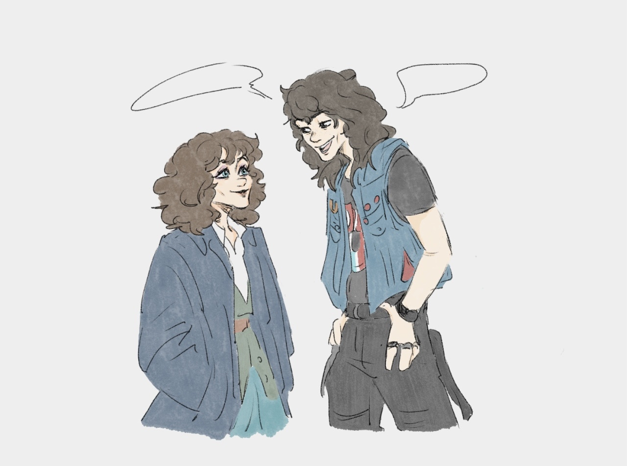 nancy and eddie by noiipon on tumblr