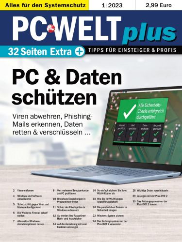 Cover: Pc-Welt Plus Magazin No 01 Januar 2023