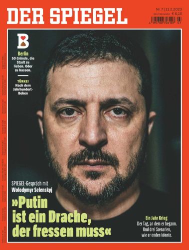 Cover: Der Spiegel Nachrichtenmagazin No 07 vom 11  Februar 2023