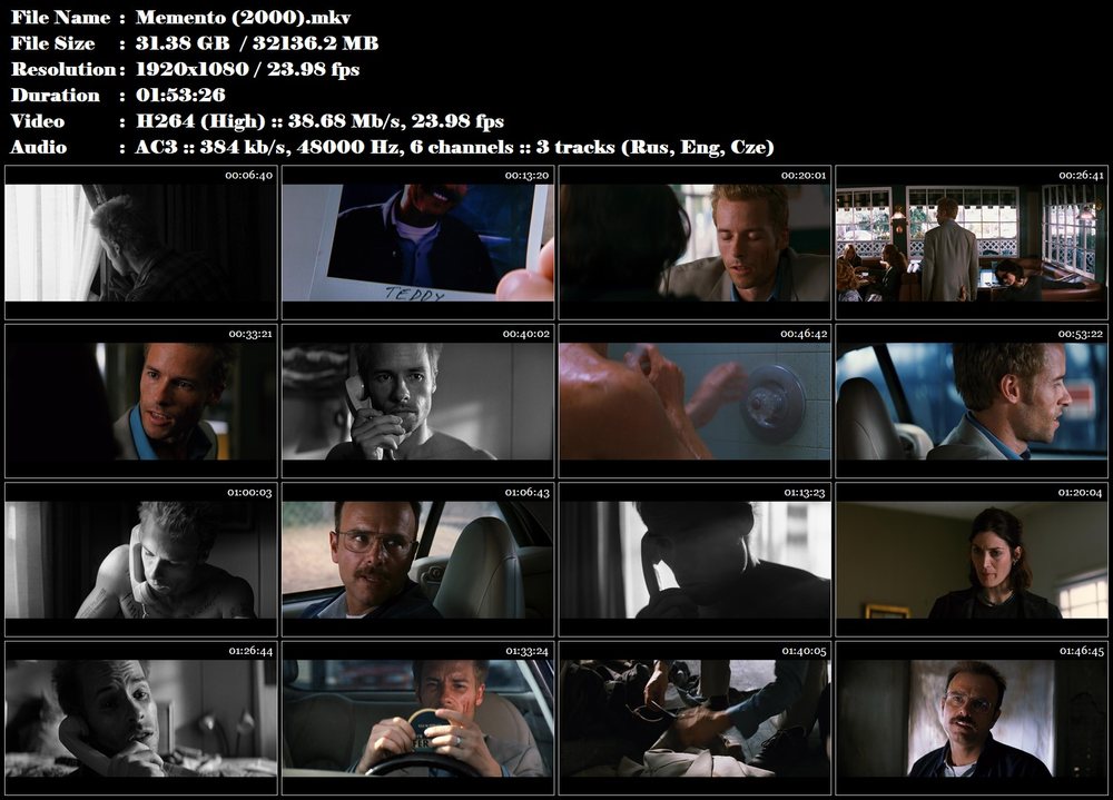 Re: Memento (2000)