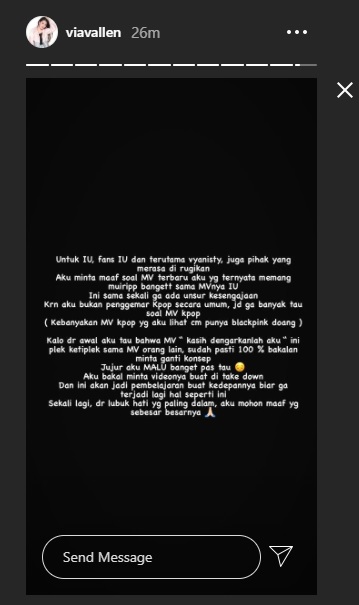 Via Vallen klarifikasi