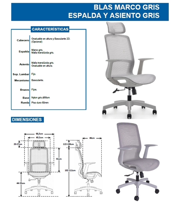 BLAS MCO GRIS ESP Y ASI GRIS 111