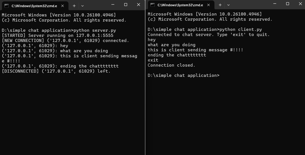 Chat application