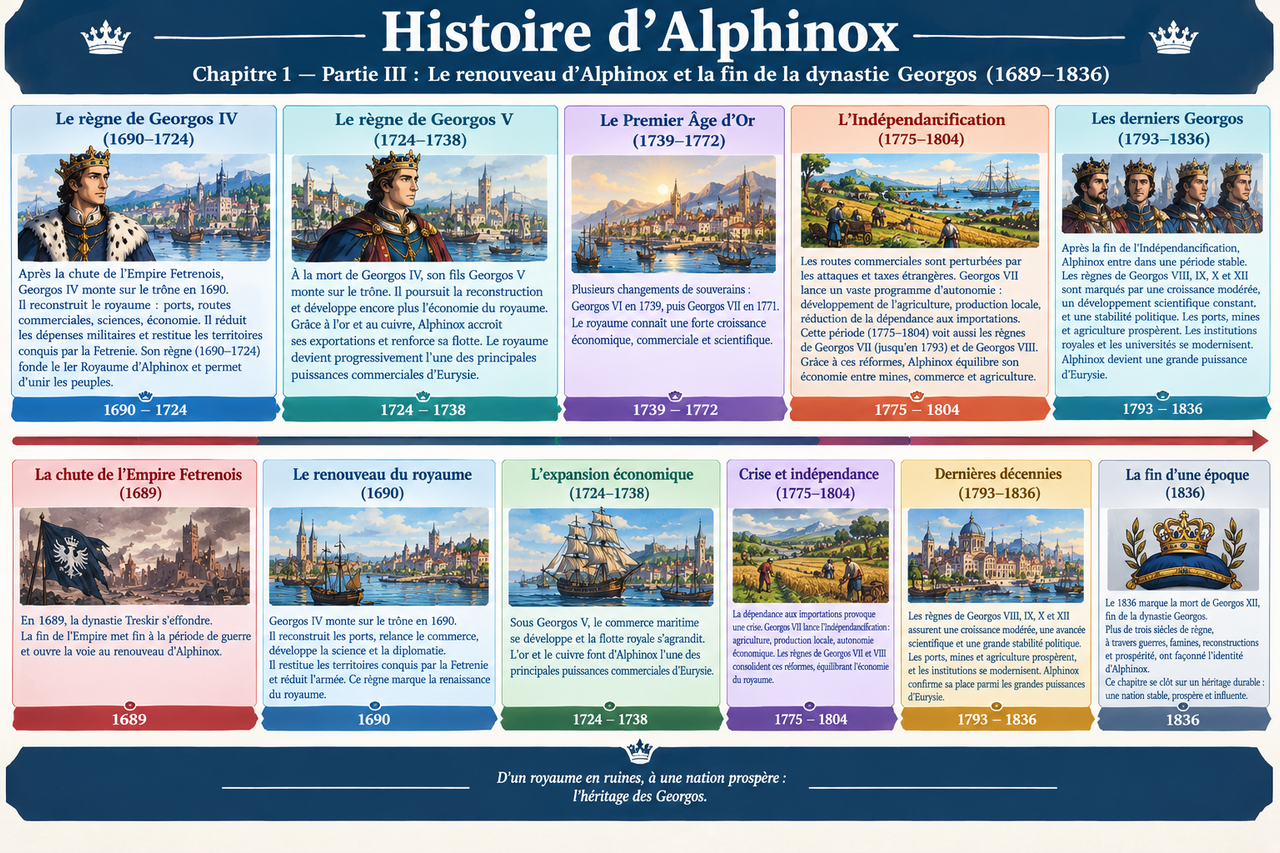 Frise chronologique