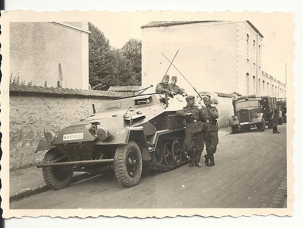 Orig.Foto Halbkette SdKfz Schützenpanzer