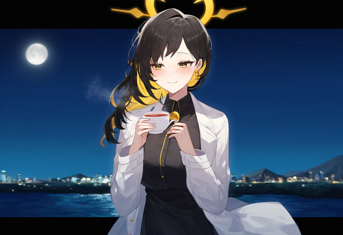 1girl, binah (project moon), aged up, blue archive, Dreamlike,depth of field,shi s-14149454