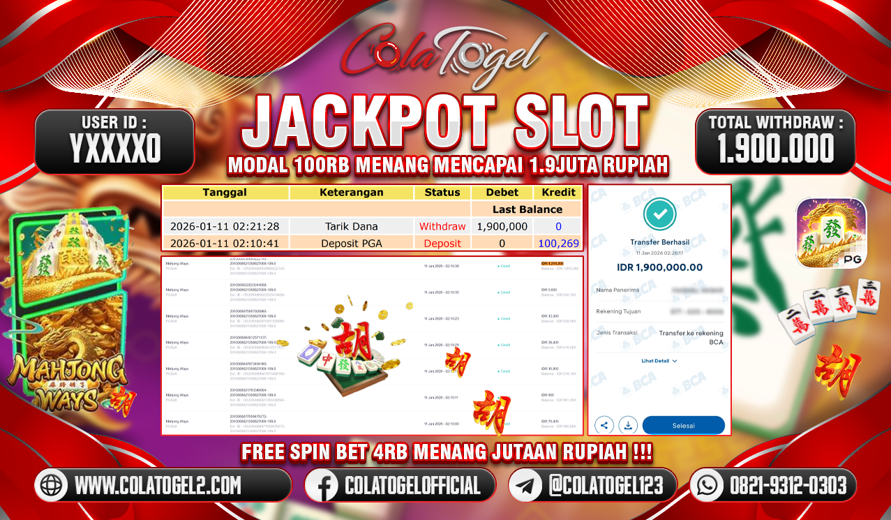JACKPOT SLOT GACOR!!