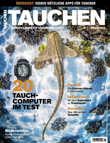 Cover: Tauchen Magazi No 01 Januar 2023