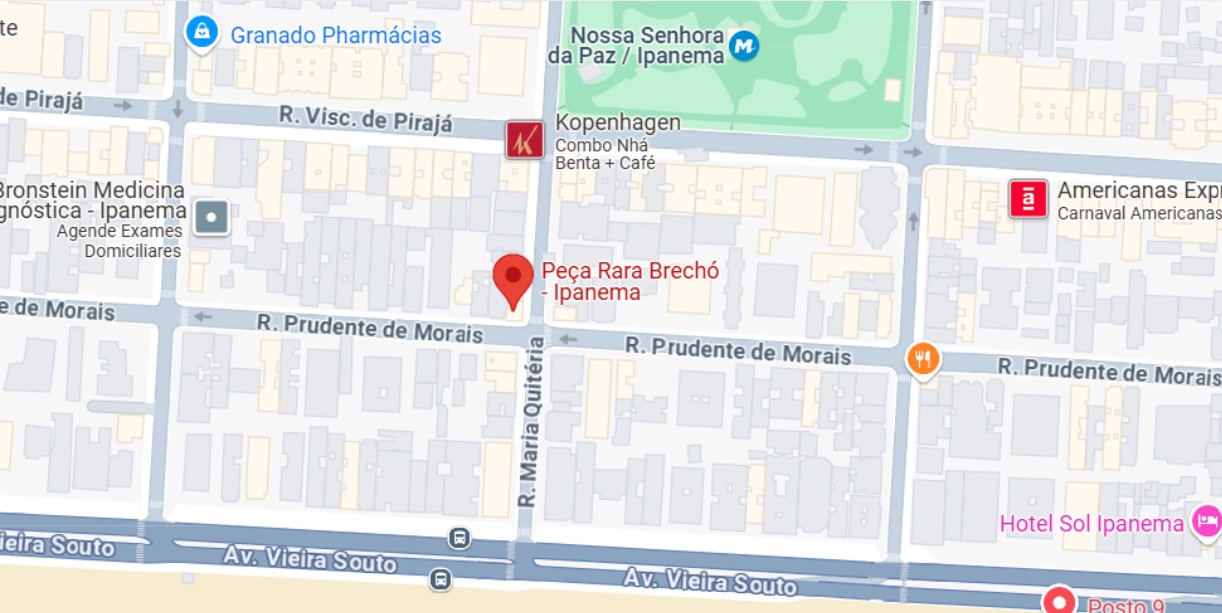Localização da Loja