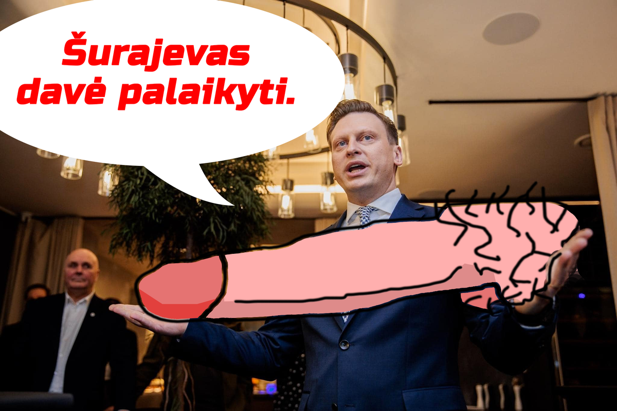 Durnių namuose viskas įmanoma. Vilnius išsirinks Šurajevą, Šimašius išeis į dekretą, Žukauskas gimdys.