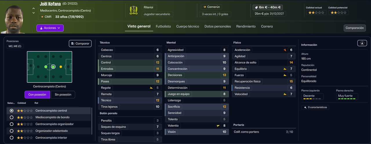 Joel Kofana MEC 2026