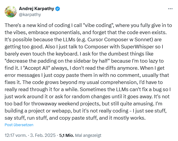 Vibe Coding
